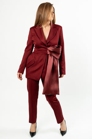 Burgundy Prism Suit